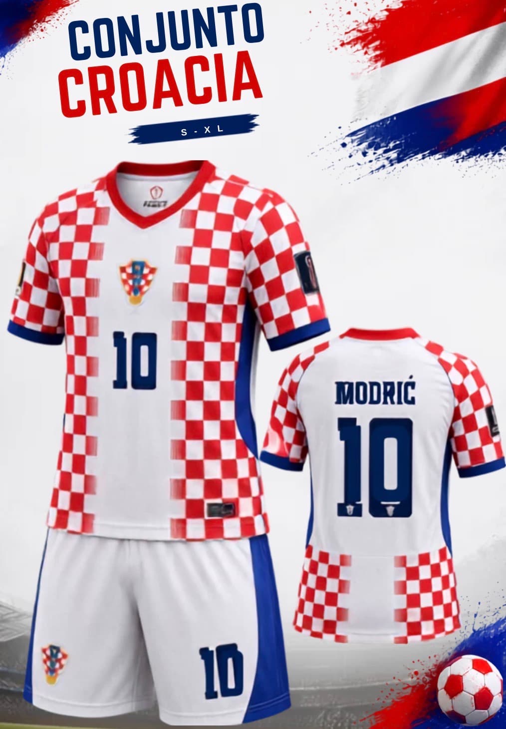 UNIFORME DE LA SELECCIÓN DE CROACIA
