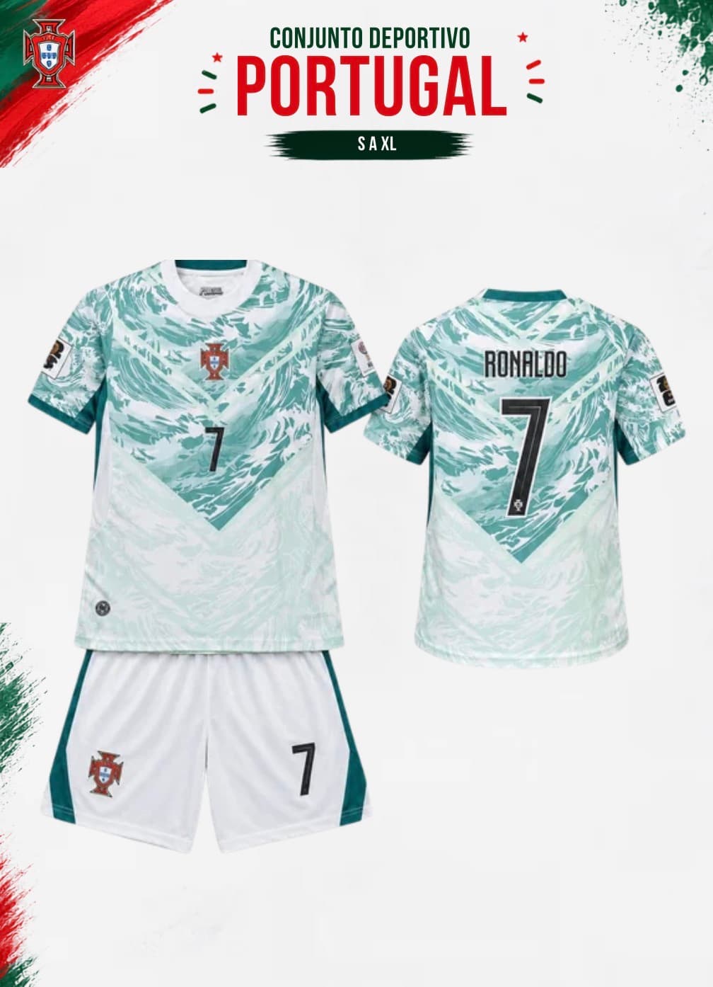 UNIFORME DE LA SELECCIÓN DE PORTUGAL
