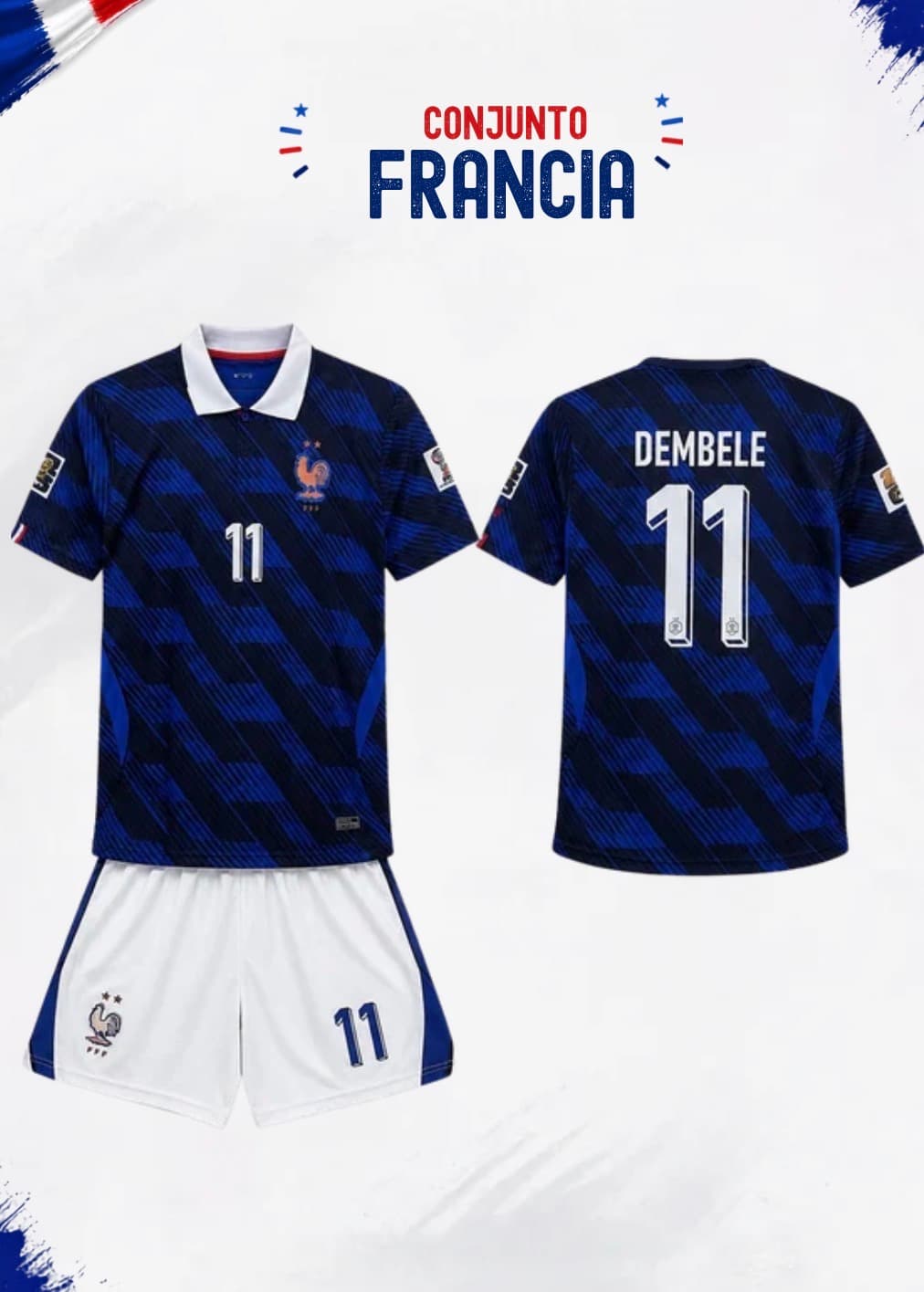 UNIFORME DE LA SELECCIÓN DE FRANCIA