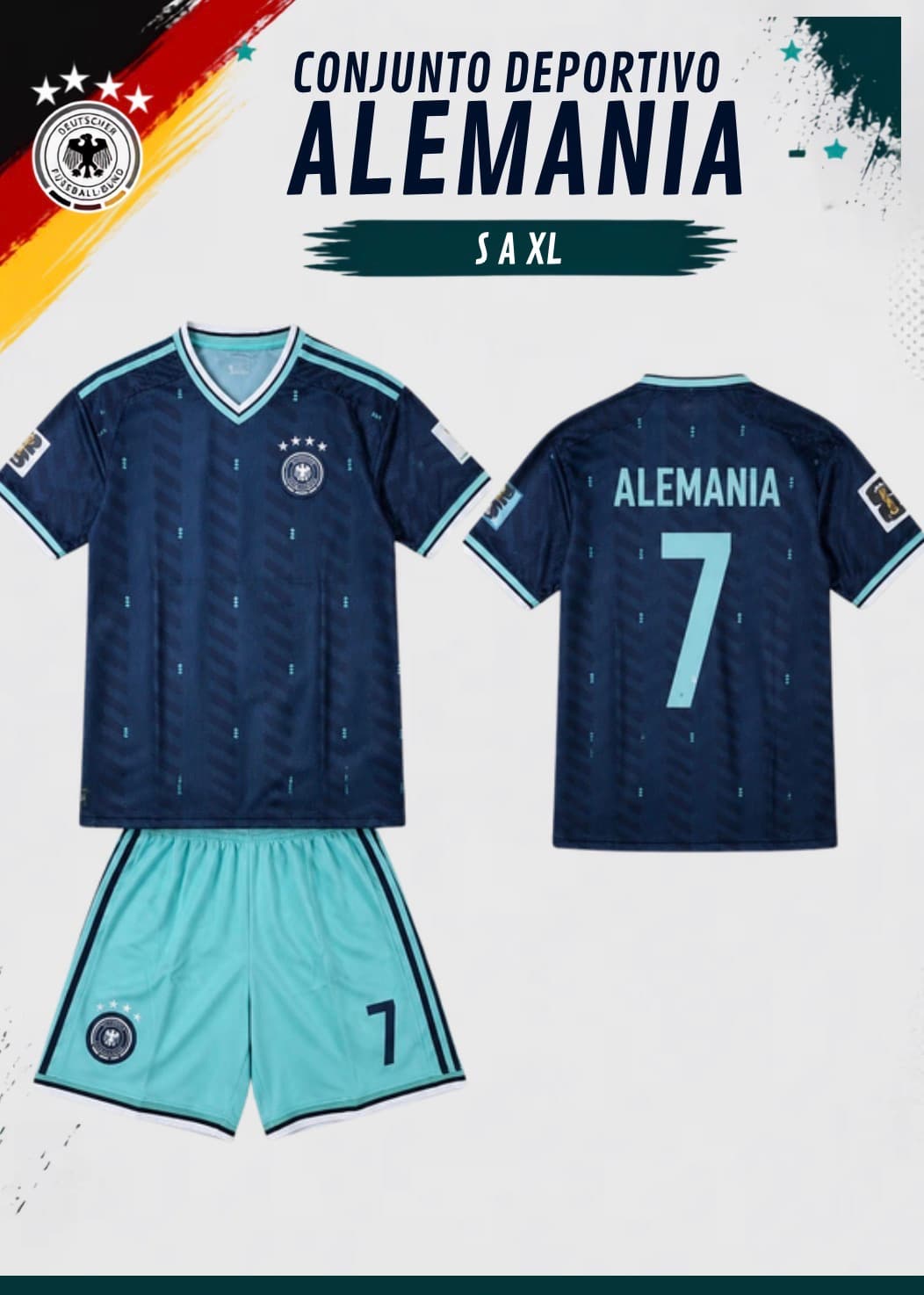 UNIFORME DE LA SELECCIÓN DE ALEMANIA