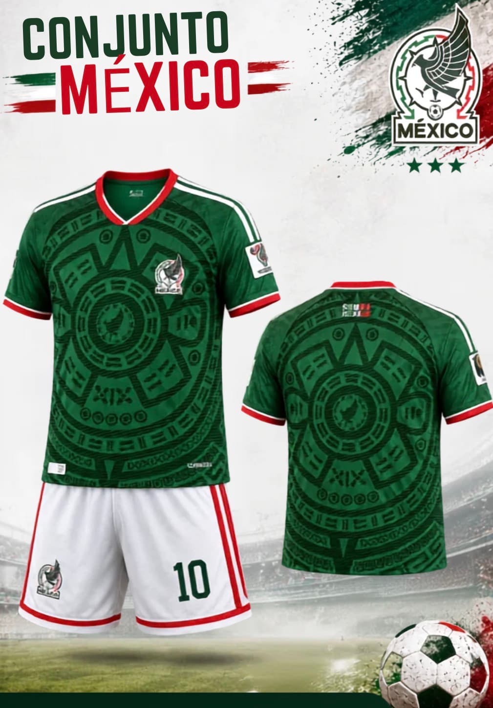UNIFORME DE LA SELECCIÓN DE MÉXICO